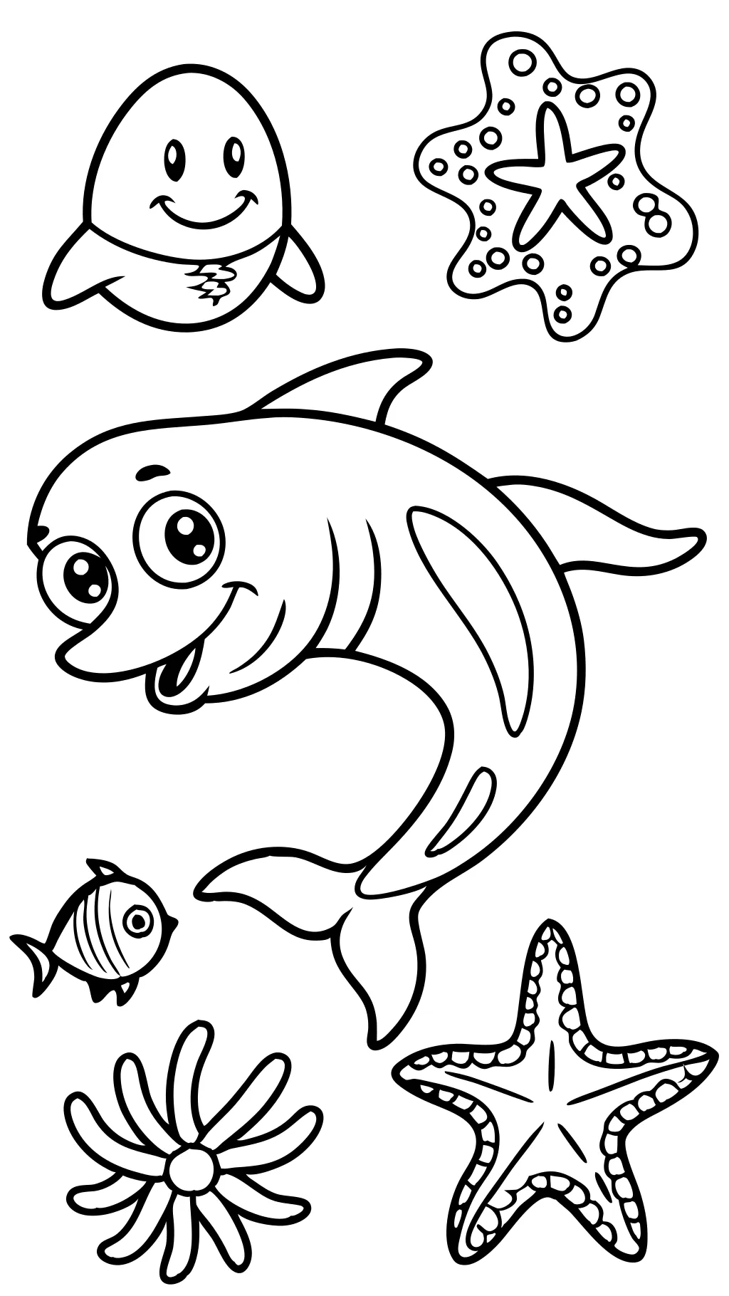 coloring pages of sea animals printable